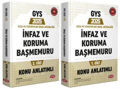 Data 2025 GYS Ceza ve Tevkifevleri İnfaz ve Koruma Başmemuru Konu Anlatımlı Hazırlık Kitabı Seti Görevde Yükselme Data Yayınları