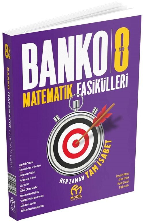Model 8. Sınıf Matematik Banko Fasikülleri Model Eğitim Yayınları