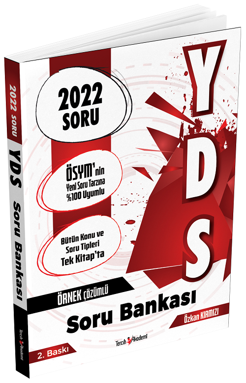Tercih YDS Soru Bankası 2022 Çözümlü Soru Tercih Akademi Yayınları