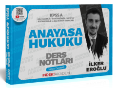 SÜPER FİYAT - İndeks Akademi 2025 KPSS A Grubu Anayasa Hukuku Video Ders Notları - İlker Eroğlu İndeks Akademi Yayıncılık