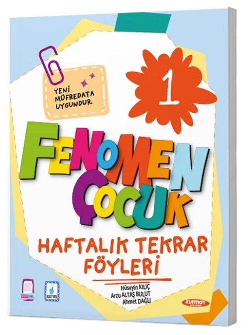Kurmay ELT 1. Sınıf Tüm Dersler Fenomen Çocuk Haftalık Tekrar Föyleri Kurmay ELT Yayınları