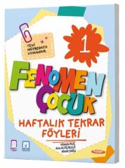 Kurmay ELT 1. Sınıf Tüm Dersler Fenomen Çocuk Haftalık Tekrar Föyleri Kurmay ELT Yayınları
