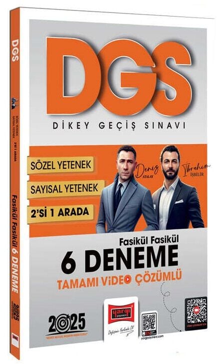 Yargı 2025 DGS 2 si Bir Arada 6 Deneme Fasikül Çözümlü - Deniz Atalay, İbrahim İşbilir Yargı Yayınları