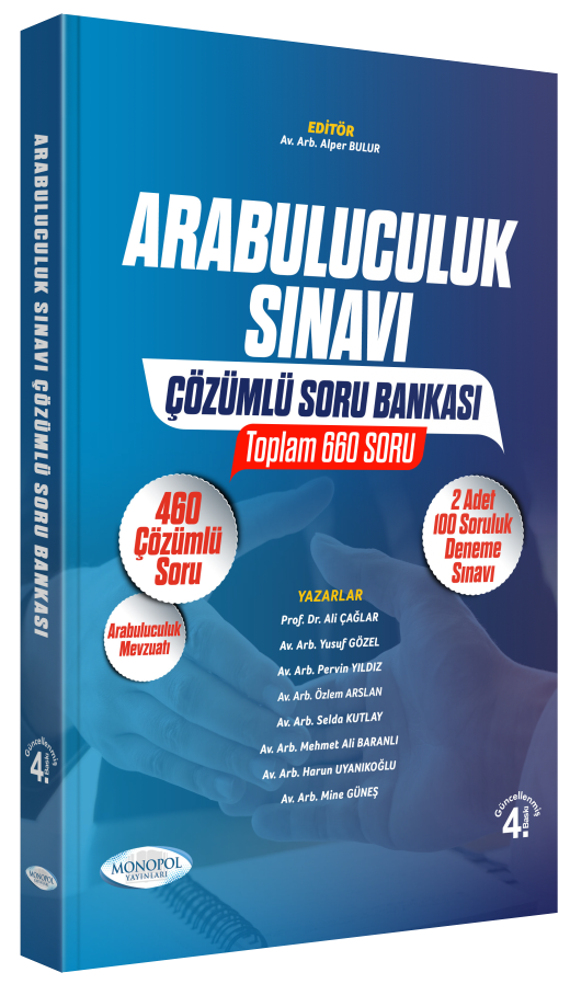 Monopol Arabuluculuk Sınavı Soru Bankası Çözümlü 4. Baskı Monopol Yayınları