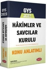 Data 2023 GYS HSK Hakimler ve Savcılar Kurulu Konu Anlatımlı Görevde Yükselme Data Yayınları