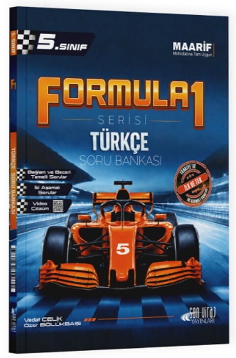Son Viraj 5. Sınıf Türkçe Formula-1 Maarif Soru Bankası Son Viraj Yayınları