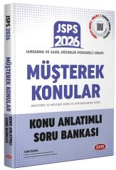 Data 2026 JSPS Müşterek Konular Konu Anlatımlı Soru Bankası Data Yayınları