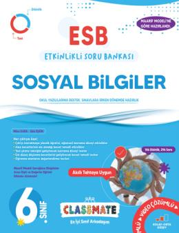Okyanus 6. Sınıf Sosyal Bilgiler Classmate Etkinlikli Soru Bankası Okyanus Yayınları