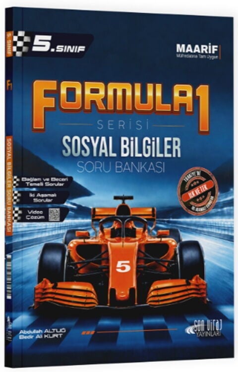Son Viraj 5. Sınıf Sosyal Bilgiler Formula-1 Maarif Soru Bankası Son Viraj Yayınları