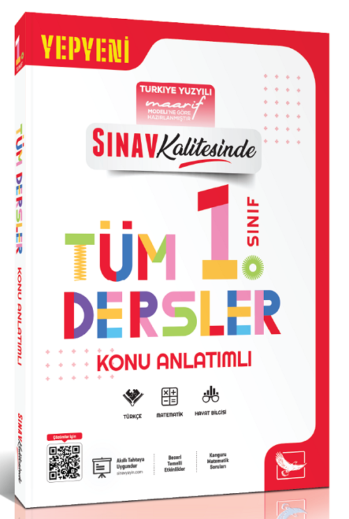 Sınav 1. Sınıf Tüm Dersler Sınav Kalitesinde Konu Anlatımlı Sınav Yayınları
