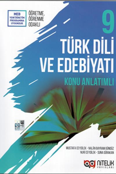 Nitelik 9. Sınıf Türk Dili ve Edebiyatı Konu Anlatımı Nitelik Yayınları