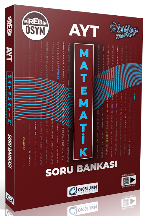 Oksijen YKS AYT Matematik Soru Bankası Çözümlü Oksijen Yayınları