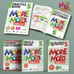 Kurmay ELT More and More English 5 Practice Book + Skills Book + Dictionary (3 Kitap Set) Kurmay ELT Yayınları