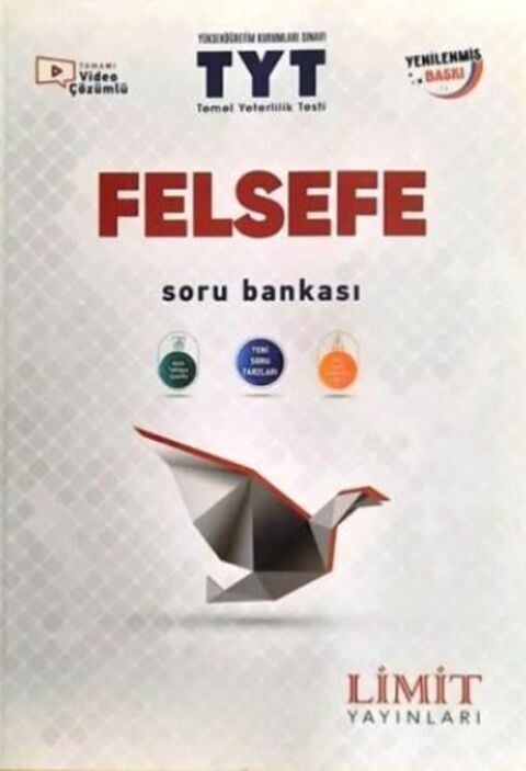 Limit YKS TYT AYT Felsefe Soru Bankası Limit Yayınları
