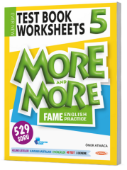 Kurmay ELT More and More English 5 Fenomen Worksheets Test Book Kurmay ELT Yayınları
