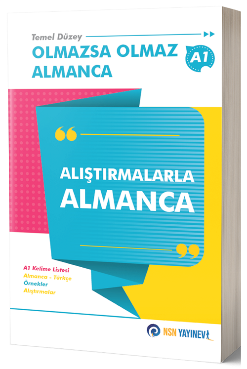 NSN Yayınları Olmazsa Olmaz Almanca, Alıştırmalarla Almanca A1 NSN Yayınları