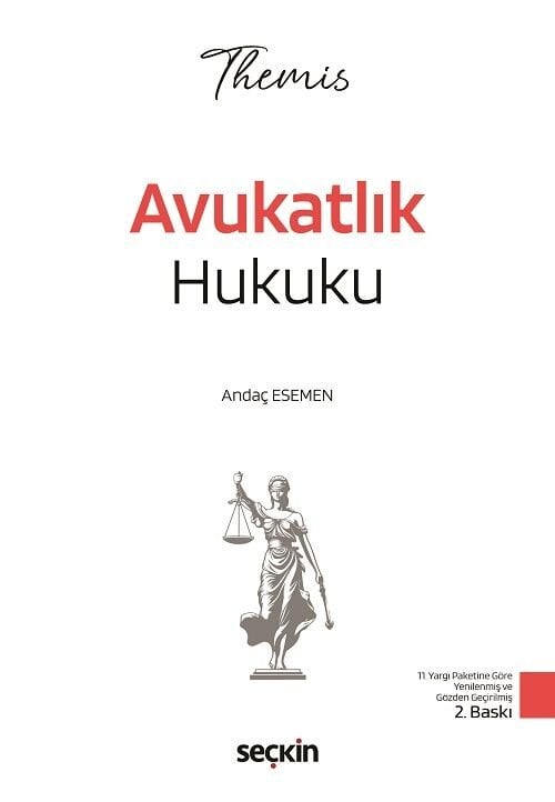 Seçkin 2026 THEMİS HMGS Hakimlik Avukatlık Hukuku Konu Anlatımı 2. Baskı - Andaç Esemen Seçkin Yayınları