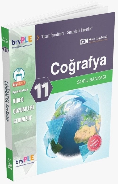 Birey PLE 11. Sınıf Coğrafya Soru Bankası Birey Yayınları