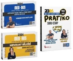 Hoca Kafası 2026 MEB-AGS Eğitimin Temelleri + Mevzuat Bilgisi Video Ders Notları + Pratiko Soru Cevap 3 lü Set- Ömer Ekici, Esra Özkan Karaoğlu Hoca Kafası Yayınları