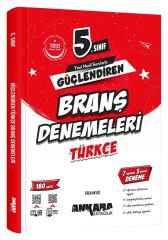 Ankara Yayıncılık 5. Sınıf Türkçe Güçlendiren Branş Denemeleri Ankara Yayıncılık