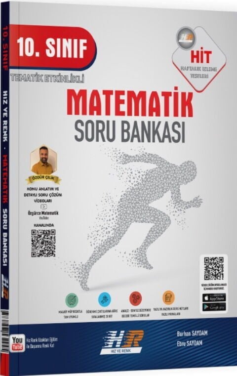 Hız ve Renk 10. Sınıf Matematik HİT Soru Bankası Hız ve Renk Yayınları