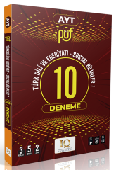 IQ Yayınları YKS AYT Türk Dili ve Edebiyatı - Sosyal Bilimler-1 Püf 10 Deneme IQ Yayınları