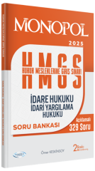 Monopol 2025 HMGS İdare Hukuku, İdari Yargılama Hukuku Soru Bankası 2. Baskı - Ömer Kesnkinsoy Monopol Yayınları