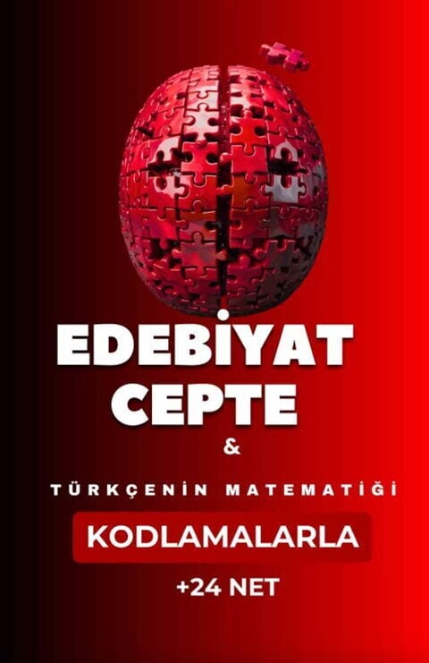 Türkçenin Matematiği YKS AYT Kodlamalarla Edebiyat Cepte Kartları - Gamze Özdin Türkçenin Matematiği Yayınları