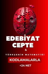 Türkçenin Matematiği YKS AYT Kodlamalarla Edebiyat Cepte Kartları - Gamze Özdin Türkçenin Matematiği Yayınları