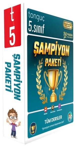 Tonguç 5. Sınıf Tüm Dersler Maarif Model Şampiyon Paketi Tonguç Akademi