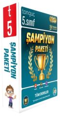 Tonguç 5. Sınıf Tüm Dersler Maarif Model Şampiyon Paketi Tonguç Akademi