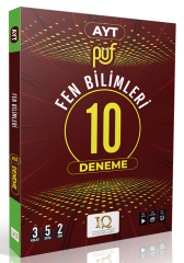 IQ Yayınları YKS AYT Fen Bilimleri Püf 15 Deneme IQ Yayınları