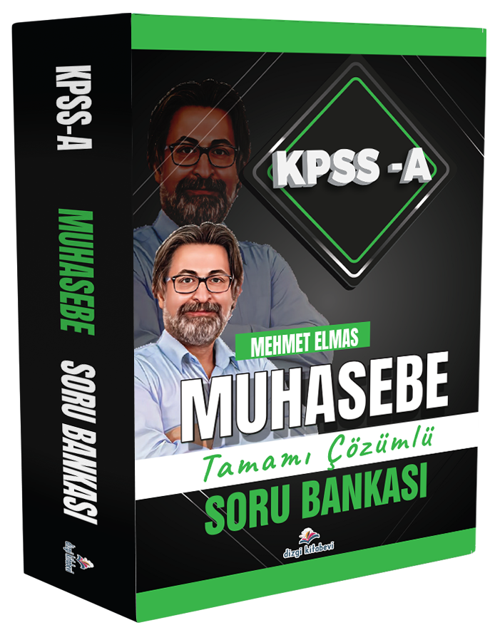 Dizgi Kitap KPSS A Grubu Muhasebe Soru Bankası Çözümlü - Mehmet Elmas Dizgi Kitap Yayınları