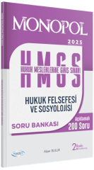 Monopol 2025 HMGS Hukuk Felsefesi ve Sosyolojisi Soru Bankası 2. Baskı - Alper Bulur Monopol Yayınları