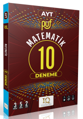 IQ Yayınları YKS AYT Matematik Püf 10 Deneme IQ Yayınları