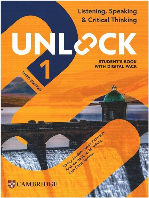 Cambridge Unlock 1 Listening - Speaking - Critical Thinking Student's Book with Digital Pack (3rd) Cambridge Yayınları