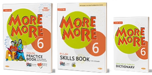 Kurmay ELT More and More English 6 Practice Book + Skills Book + Dictionary (3 Kitap Set) Kurmay ELT Yayınları