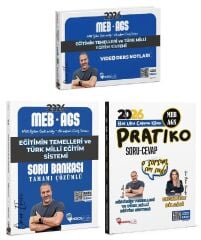 Hoca Kafası 2026 MEB-AGS Eğitimin Temelleri ve Türk Milli Eğitim Sistemi Video Ders Notları + Soru Bankası + Pratiko Soru Cevap 3 lü Set - Ömer Ekici Hoca Kafası Yayınları