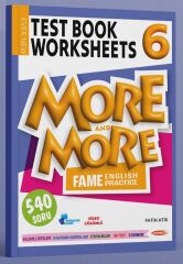 Kurmay ELT More and More English 6 Fenomen Worksheets Test Book Kurmay ELT Yayınları