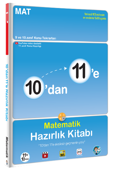 Tonguç 10 dan 11 e Matematik Hazırlık Kitabı Tonguç Akademi