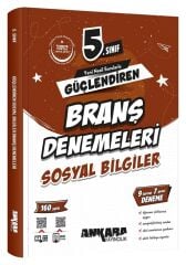 Ankara Yayıncılık 5. Sınıf Sosyal Bilgiler Güçlendiren Branş Denemeleri Ankara Yayıncılık