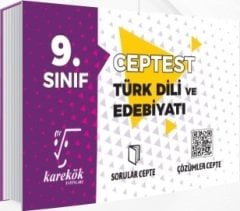 Karekök 9. Sınıf Türk Dili ve Edebiyatı Cep Test Karekök Yayınları