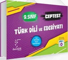 Karekök 9. Sınıf Türk Dili ve Edebiyatı Cep Test Karekök Yayınları