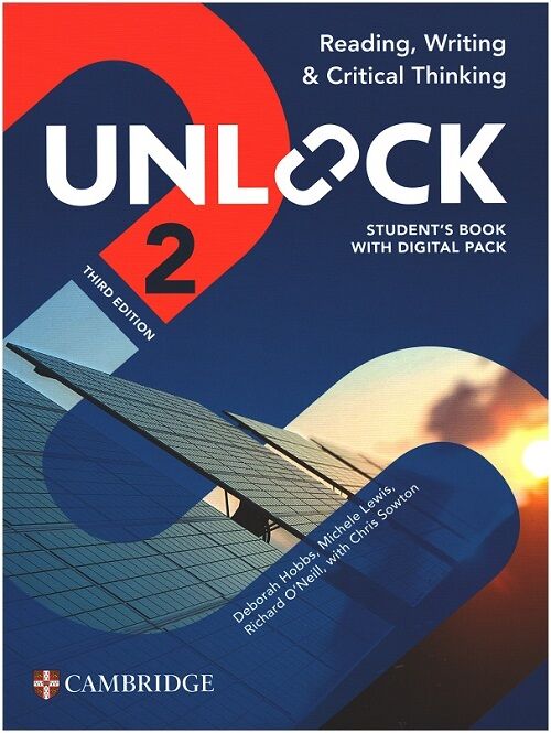 Cambridge Unlock 2 Reading - Writing - Critical Thinking Student's Book with Digital Pack (3rd) Cambridge Yayınları