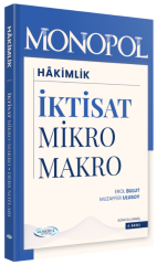Monopol Hakimlik İktisat Ders Notları 4. Baskı - Erol Bulut, Muzaffer Ulusoy Monopol Yayınları