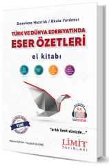 Limit YKS TYT AYT Türk ve Dünya Edebiyatında Eser Özetleri El Kitabı Limit Yayınları