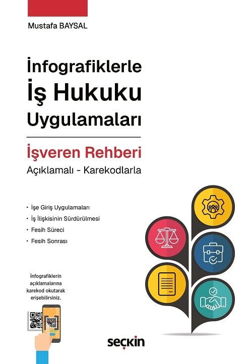 Seçkin İnfografiklerle İş Hukuku Uygulamaları İşveren Rehberi - Mustafa Baysal Seçkin Yayınları