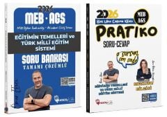 Hoca Kafası 2026 MEB-AGS Eğitimin Temelleri ve Türk Milli Eğitim Sistemi Soru Bankası + Pratiko Soru Cevap 2 li Set - Ömer Ekici Hoca Kafası Yayınları