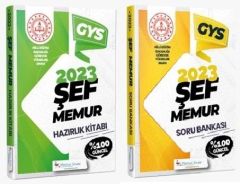 Memur Sınav 2023 GYS MEB Milli Eğitim Bakanlığı Şef-Memur Sınavı Konu + Soru 2 li Set Görevde Yükselme Memur Sınav