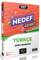 IQ Yayınları YKS TYT Türkçe Hedef 40 Net Soru Bankası IQ Yayınları